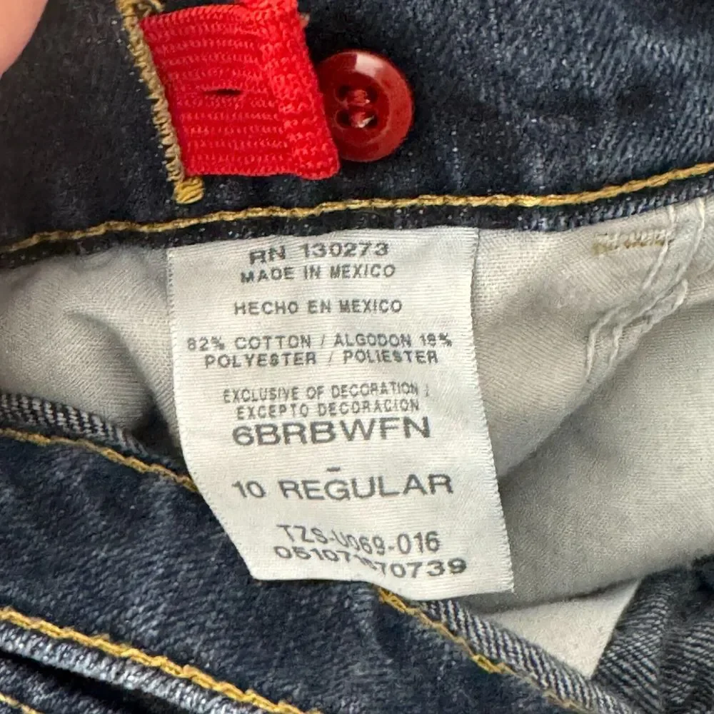 Wrangler Boys Jeans Size 10R Medium Wash Riding‎ Horses Cowboy Adjustable Waist